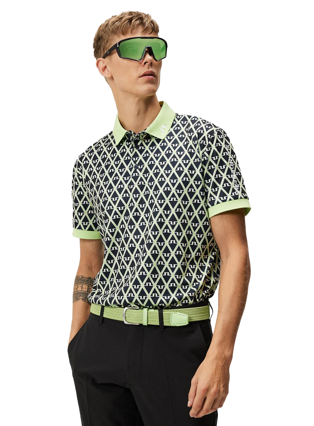 Polo Tour Tech Reg Fit Print