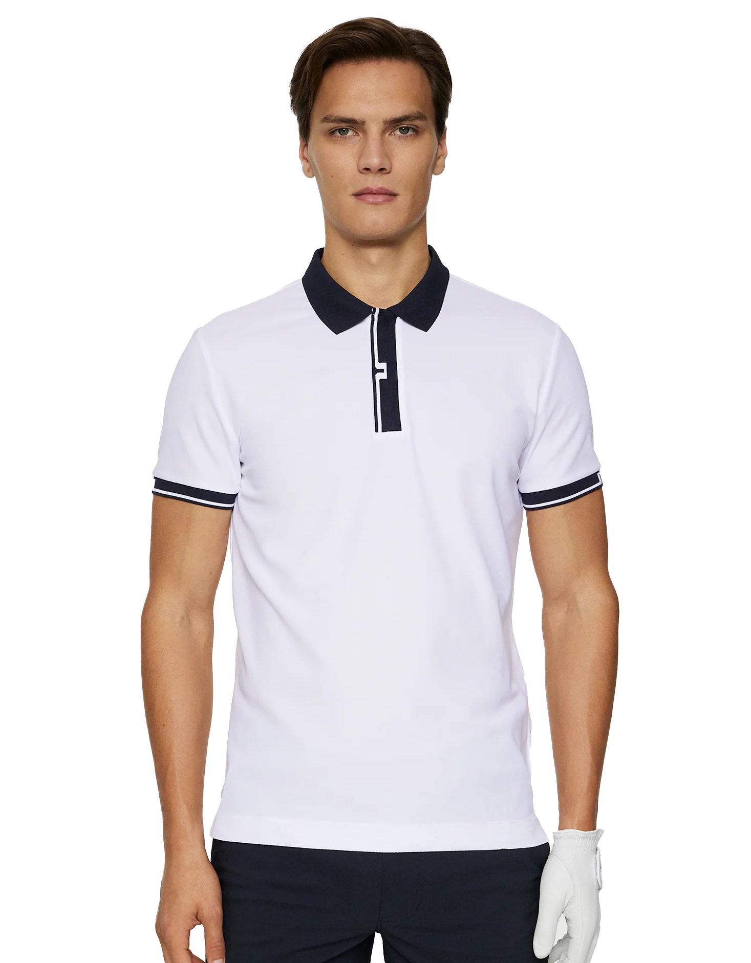 Polo Bay Slim Blanc