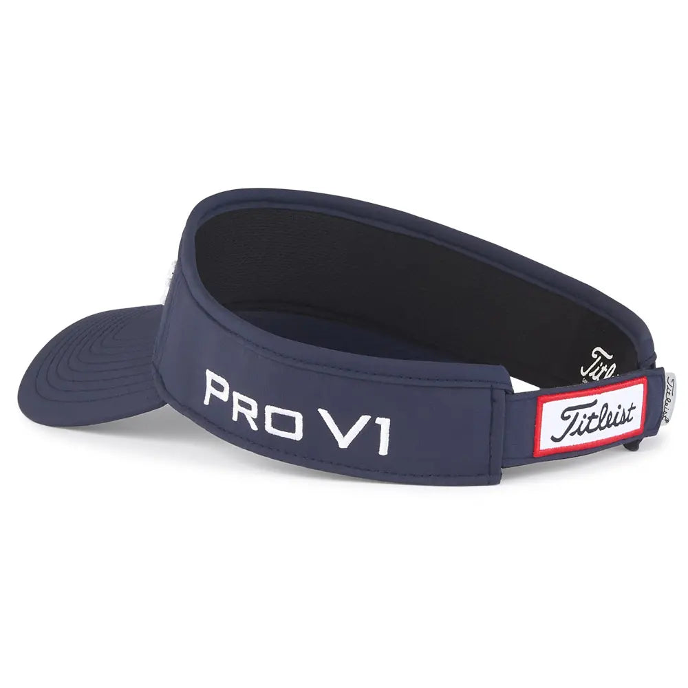 TOUR PERFORMANCE VISOR NAVY-WHITE