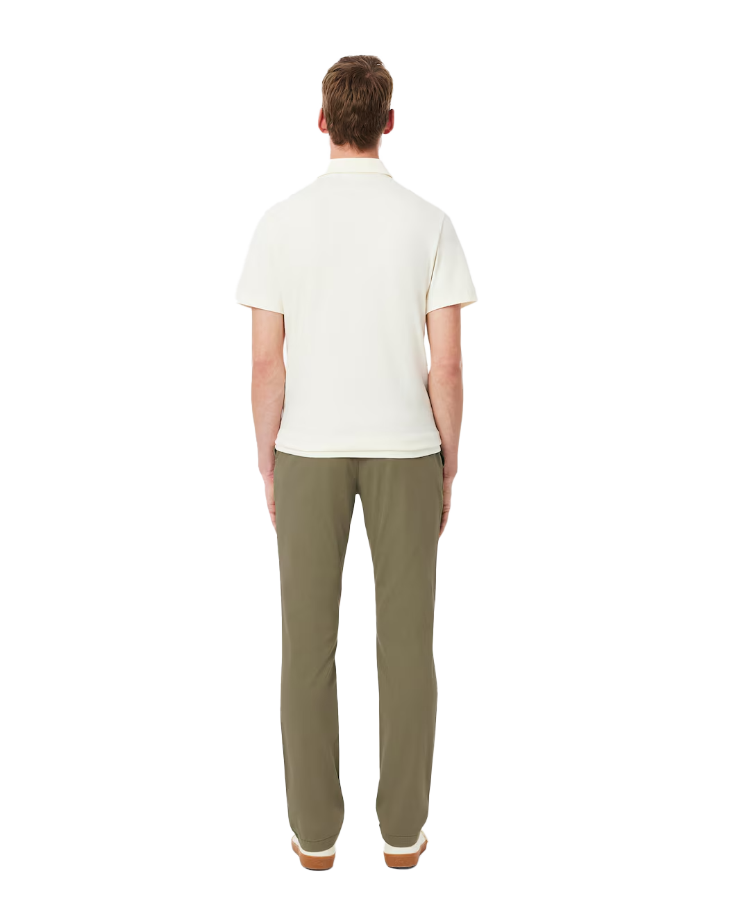 Pantalon Chino Slim Coton Stretch Kaki