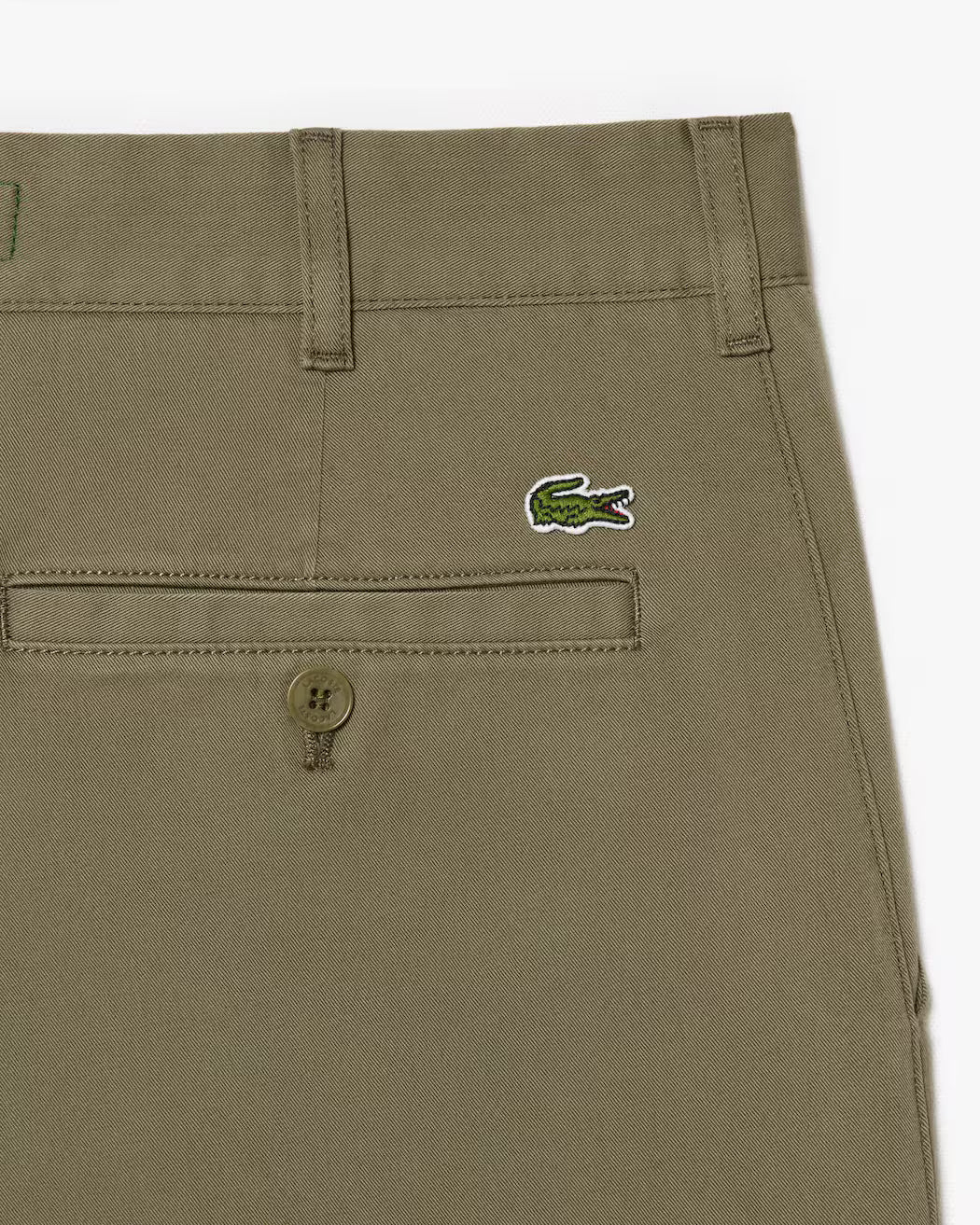 Pantalon Chino Slim Coton Stretch Kaki