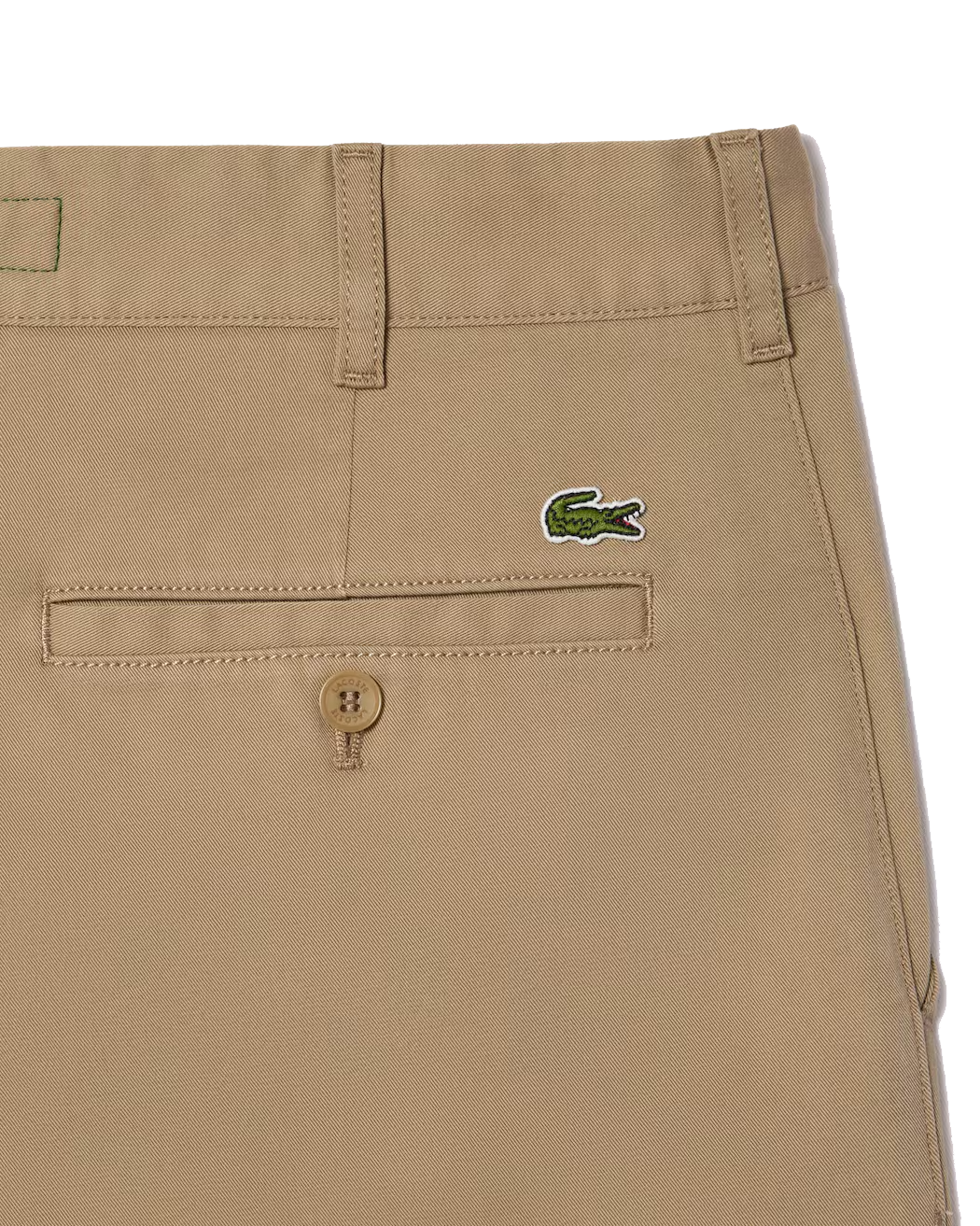 Pantalon chino slim coton stretch Beige
