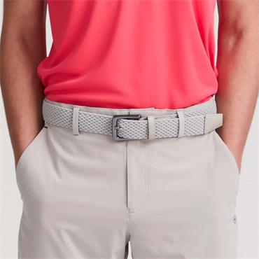 STRETCH BELT GREY/WHITE