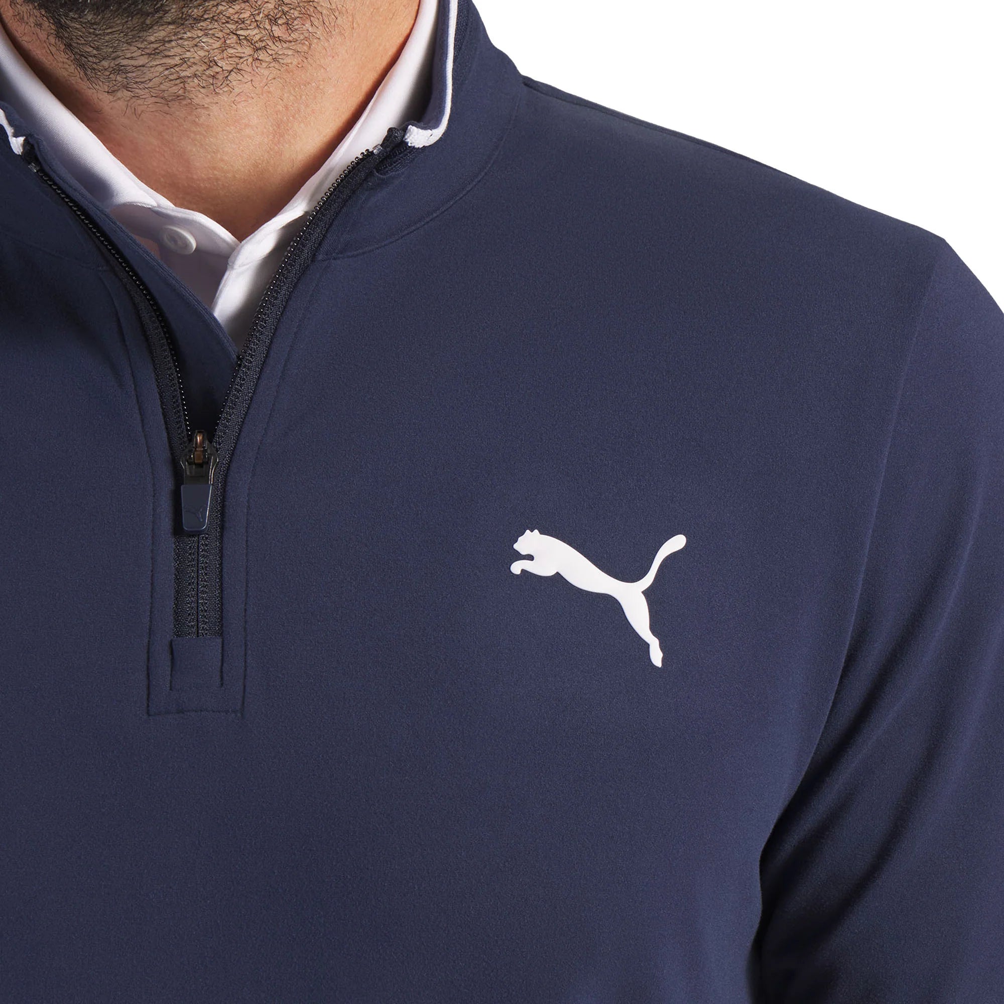 TECH ¼ ZIP NAVY