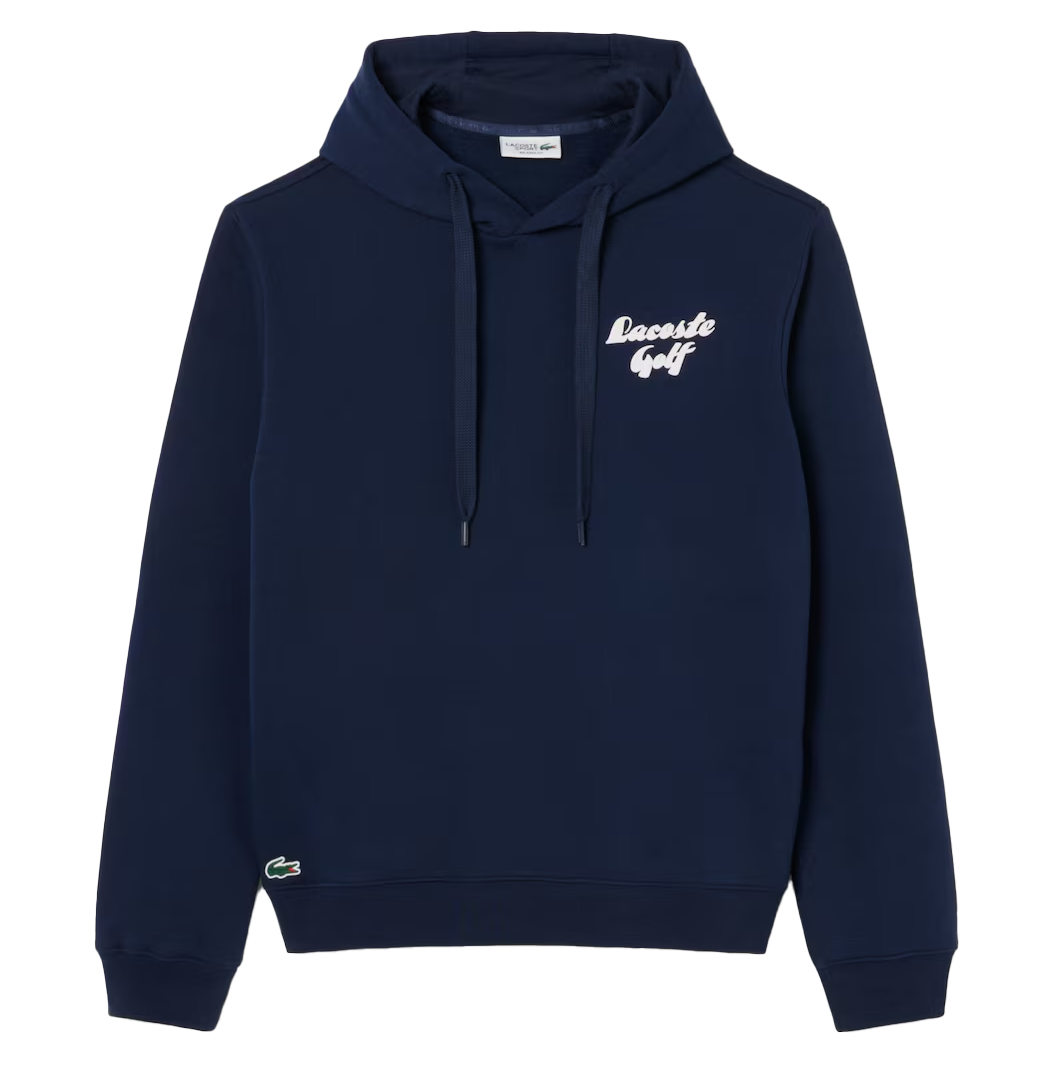 Sweatshirt à capuche Golf molleton imprimé Bleu Nuit