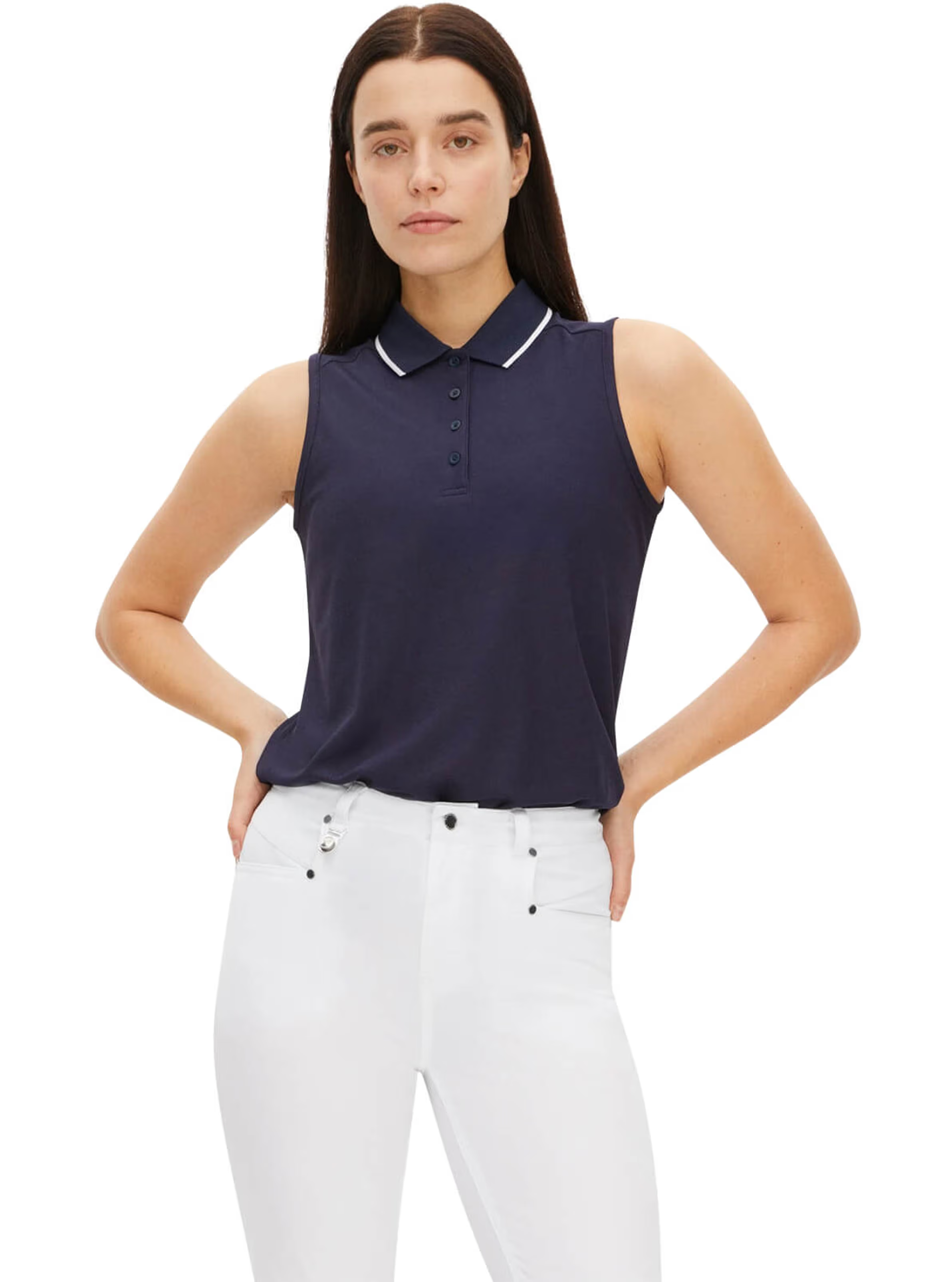 MIRIAM SLEEVE LESS NAVY