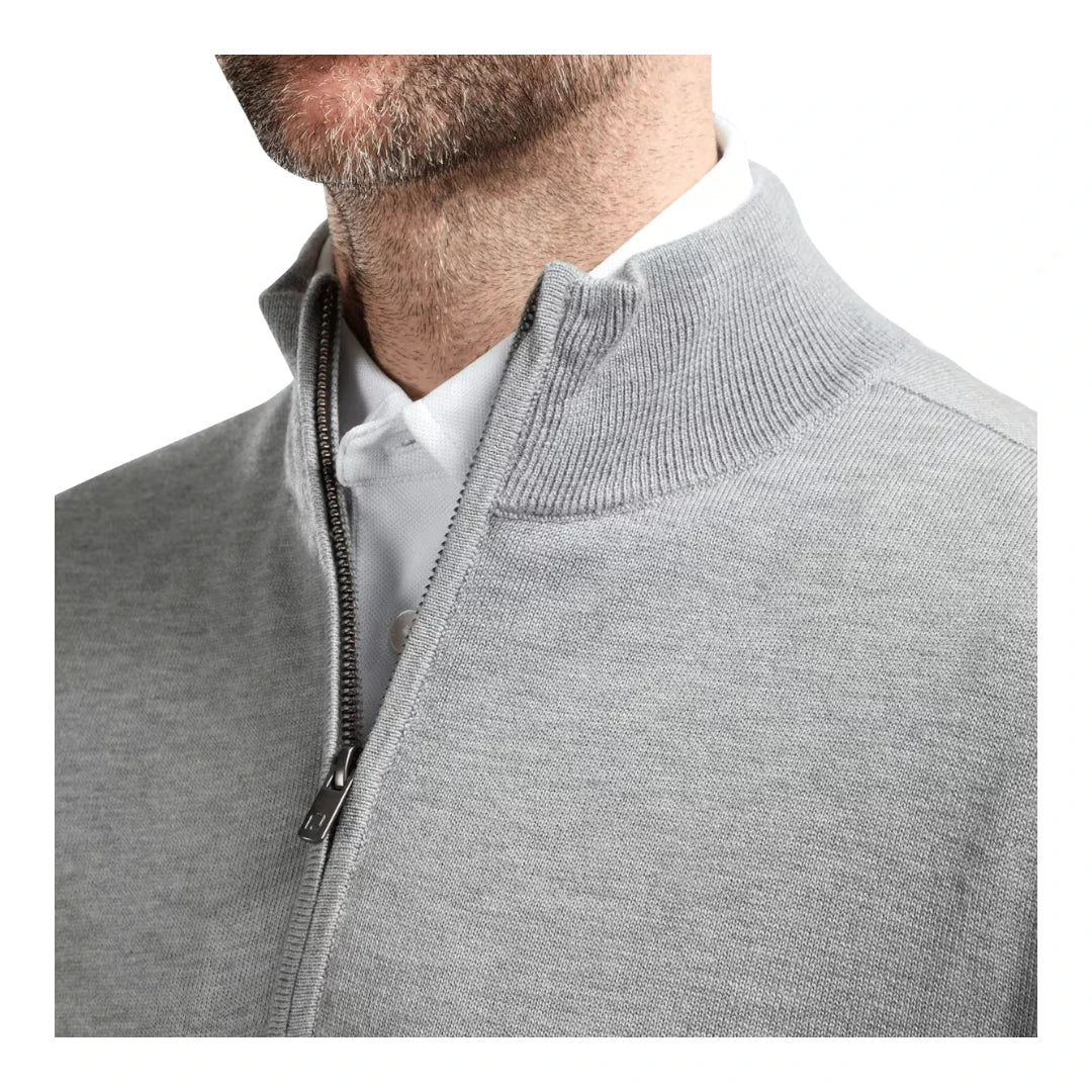 WOOLBLEND LINED GREY