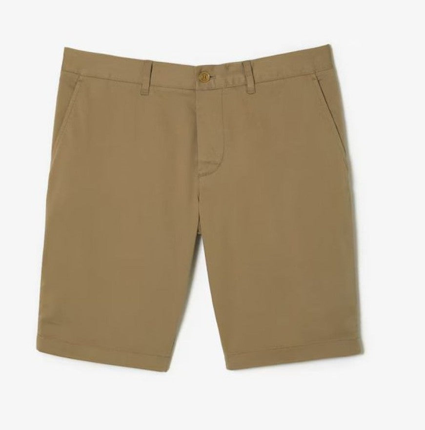 Bermuda Coton Stretch Beige