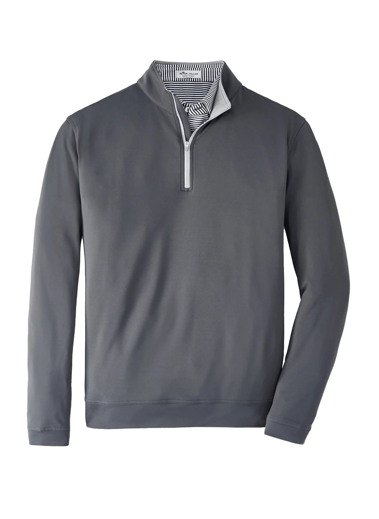 Perth Performance Quarter-Zip Navy Gris foncé