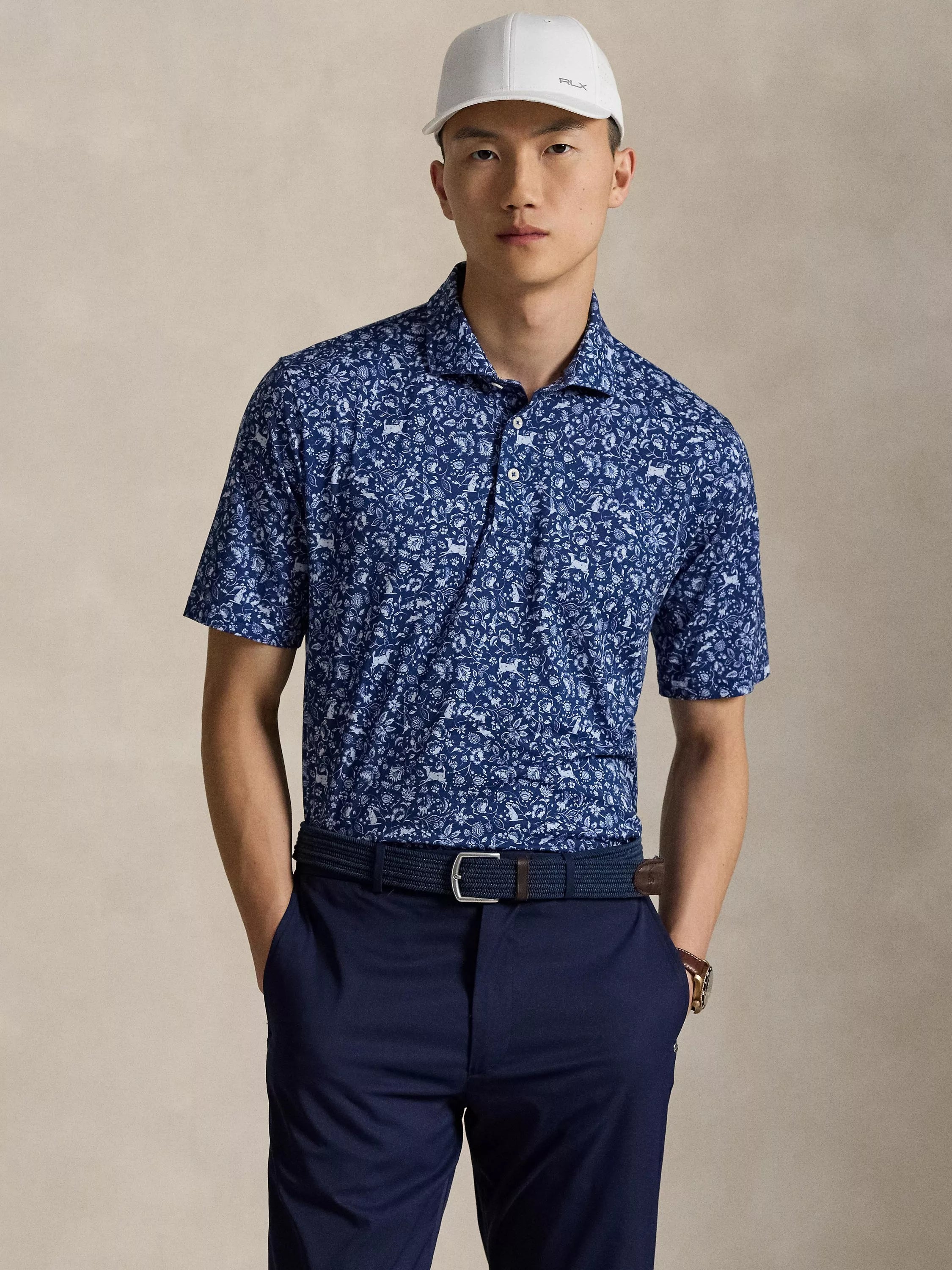 KNIT-POLO OLD ROYAL
