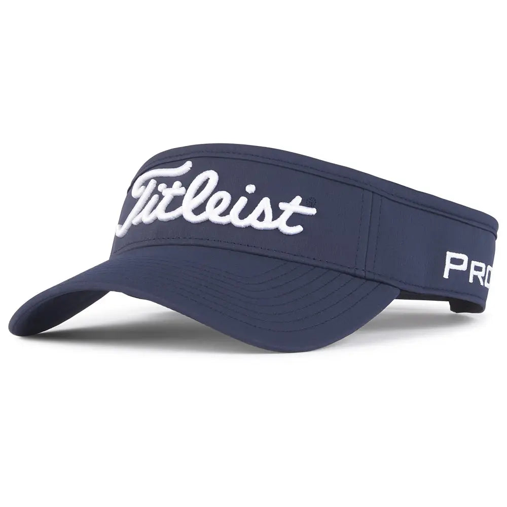 TOUR PERFORMANCE VISOR NAVY-WHITE