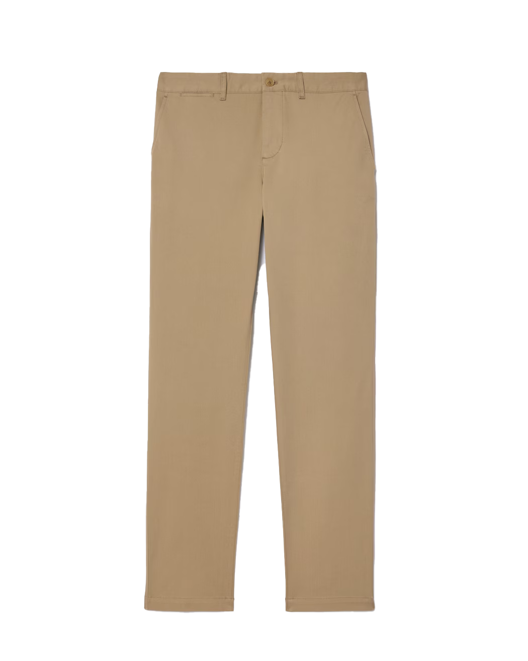 Pantalon chino slim coton stretch Beige