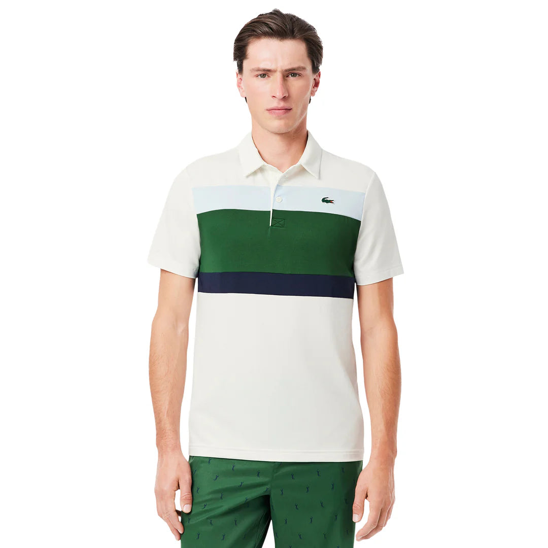 Polo Color-Block Regular Fit Blanc