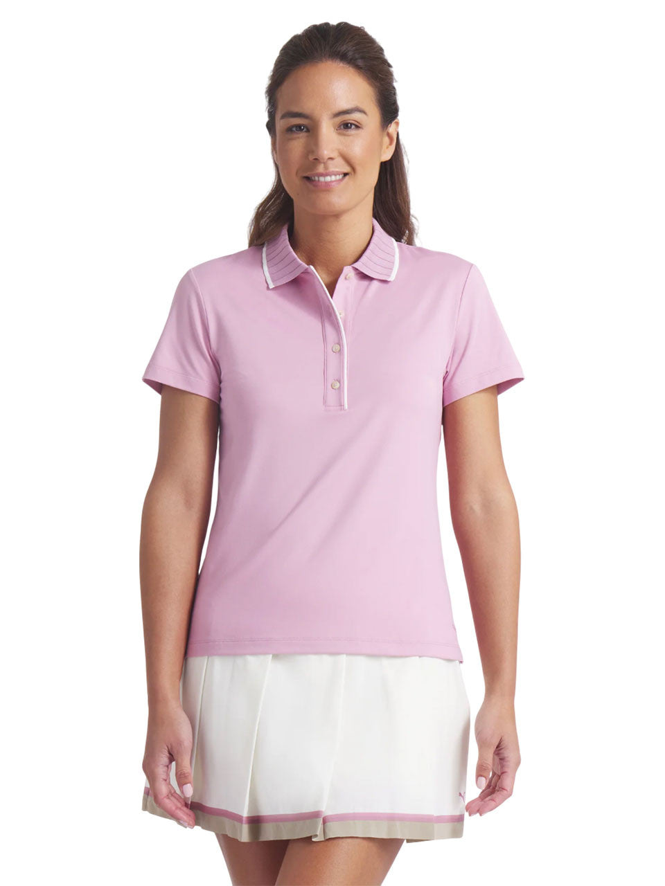 CLOUDSPUN POLO PINK