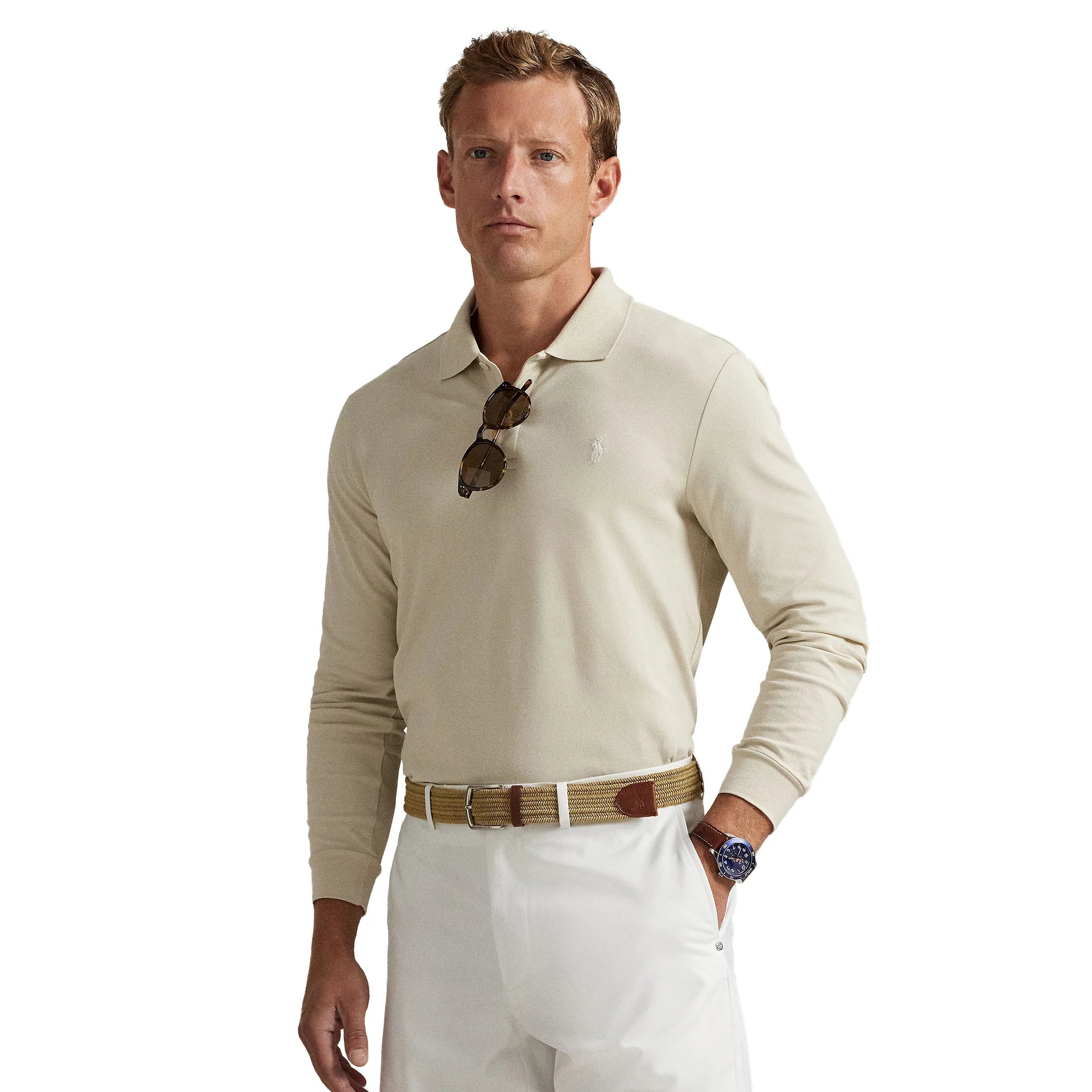 POLO LS BASIC SAND
