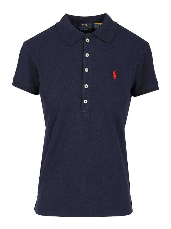 POLO MANCHES COURTES NAVY