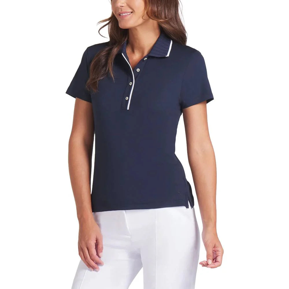 CLOUDSPUN POLO NAVY