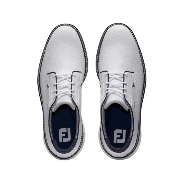 TRADITION BLUCHER WHITE NAVY