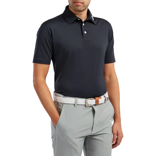 STRETCH PIQUE NAVY