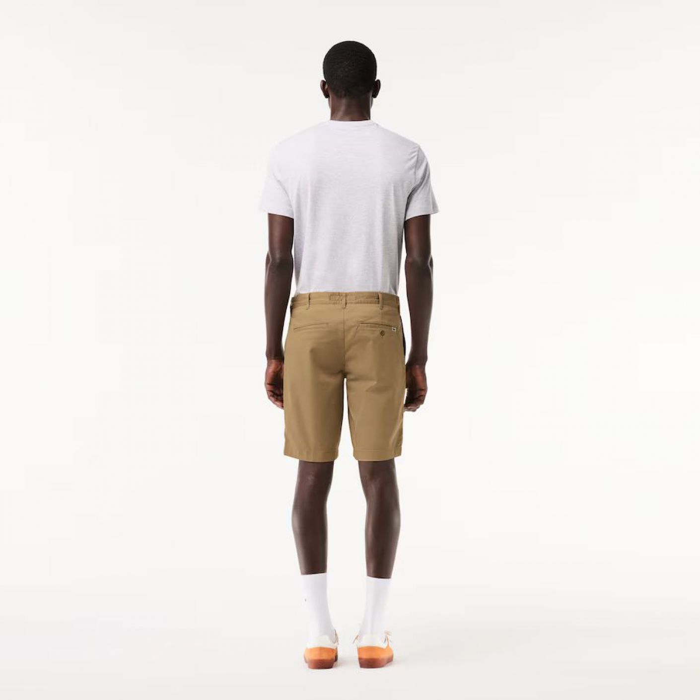 Bermuda Coton Stretch Beige