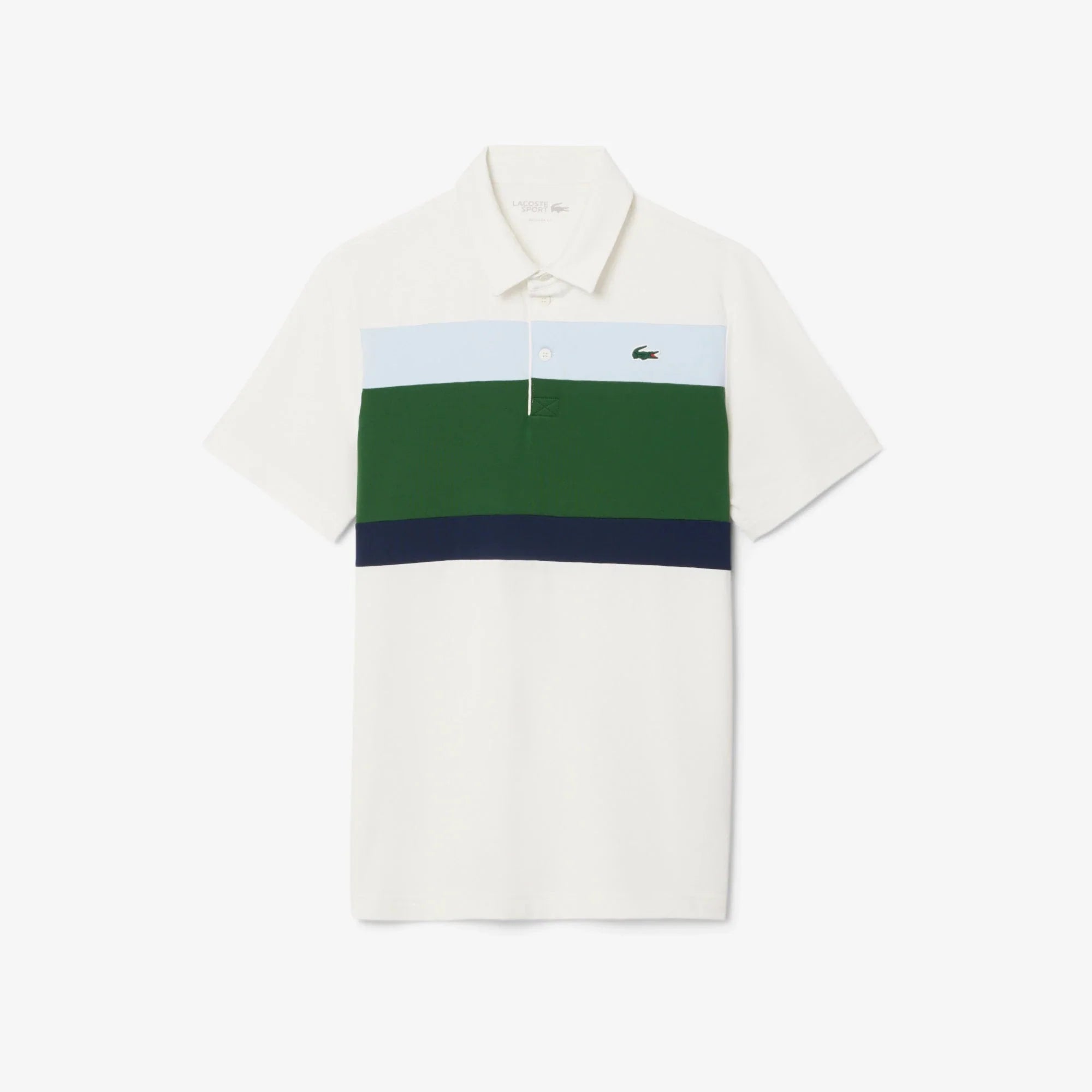 Polo Color-Block Regular Fit Blanc