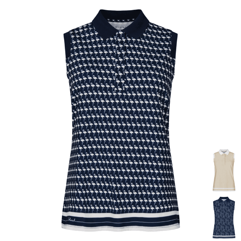 DENI SLEEVELESS POLO