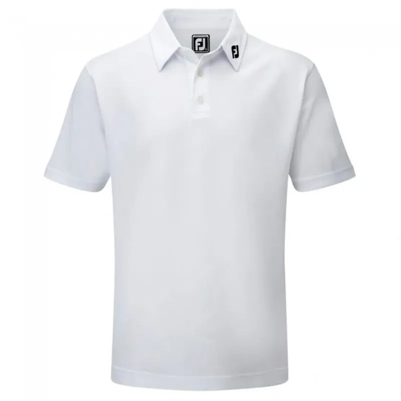 STRETCH PIQUE WHITE